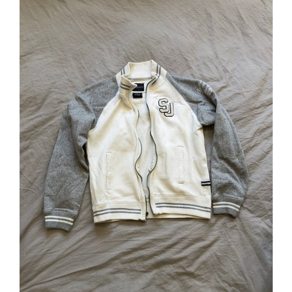 SEAN JOHN SJ LETTERMAN HOODED JACKET BOYS
